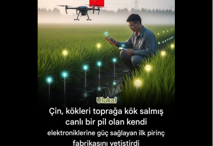 Топырақтан электр өндіретін өсімдік