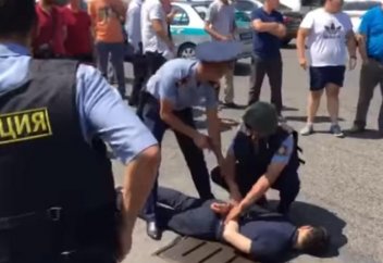 Алматыда оқ атқандардың бірі ұсталды (ВИДЕО)