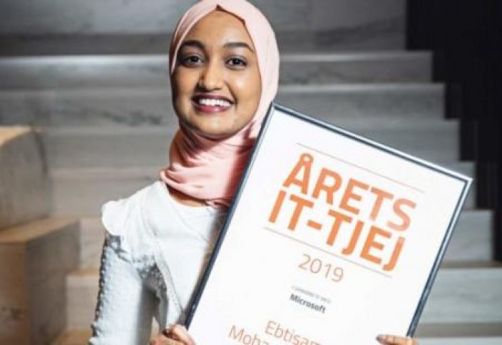 Разное: Мусульманка получила звание IT-девушки года