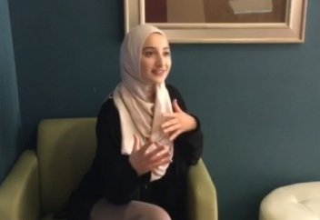Студенка доносит истину об исламе посредством хиджаба