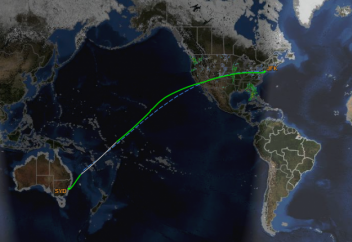 Әлемдегі ең ұзақ, ауысып отырусыз ұшу уақыты қанша және қай қалалардың арасында?