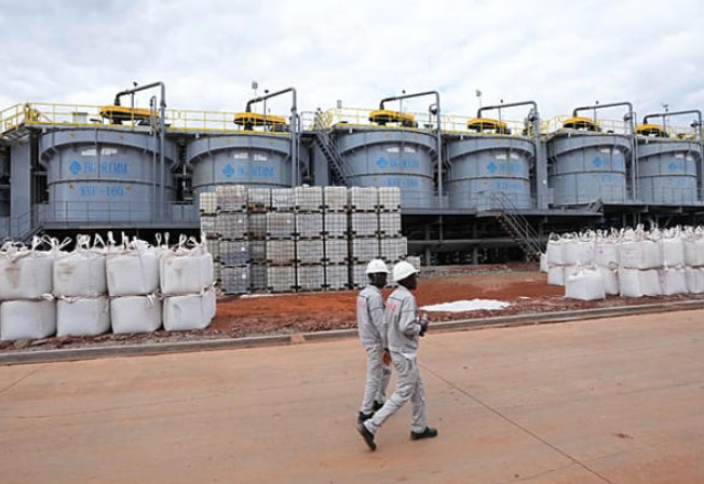 Первая партия сульфата лития, произведённого в Африке, покидает Зимбабве