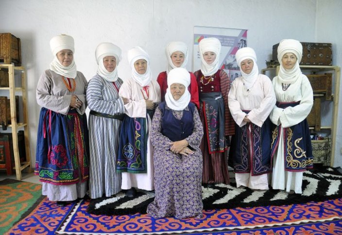 В Кыргызстане возрождают древний вид хиджаба