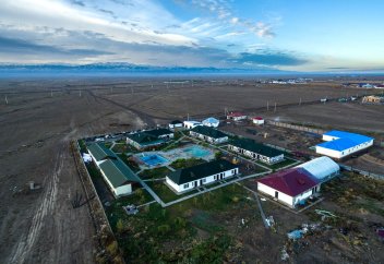 Казахстан с высоты птичьего полета