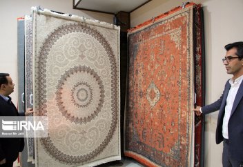 Йездский ковер - сочетание цветов (фото)