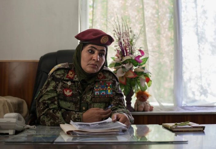 Хатуль Мохаммадзай – первая женщина-генерал Афганистана (видео+фото)