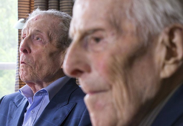 Бельгиялық танымал егіздер 102 жасқа толды