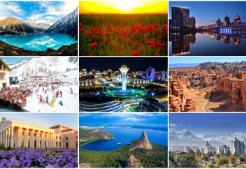 Қазақстанның географиялық аймақтары мен топонимдік атаулары