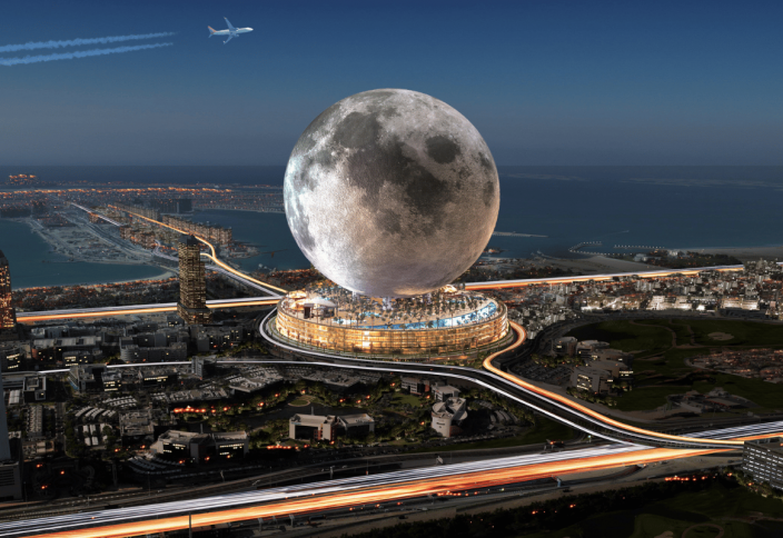 В Дубае построят Луну для «космического туризма» (видео)