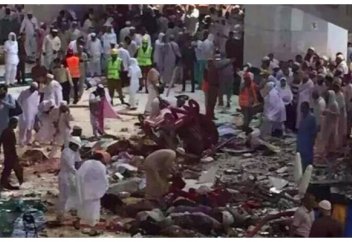 Харам мешітіндегі кранның құлауынан қаза тапқандар саны 107 адамға жетті (видео)