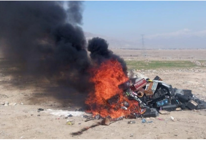 Ауғанстанда 500-ден астам музыкалық аспапты өртеп жіберді