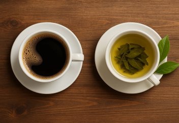 Қайсысы пайдалы: кофе ме, әлде көк шай ма?