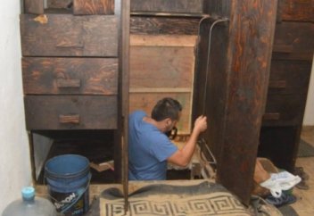 Мексикадағы шкафтан АҚШ-қа өтетін құпия үңгір табылды