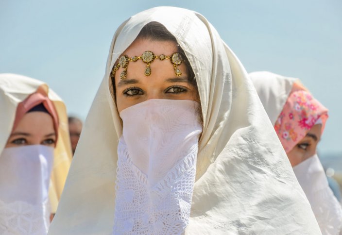 Традиционные маски женщин мусульманского мира (фото)