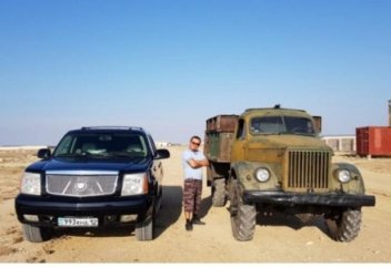 Ақтау тұрғыны жүк көлігінен джип құрастырып шығарды