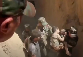 Спасение ребенка из 25-метрового колодца в Узбекистане попало на видео