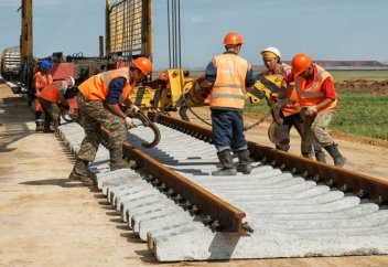 Жаңа теміржол желісі тауар айналымын арттыруға мүмкіндік береді