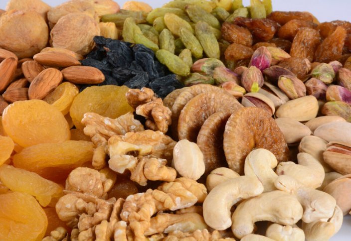Годовой экспорт сухофруктов и орехов составляет $1 млрд