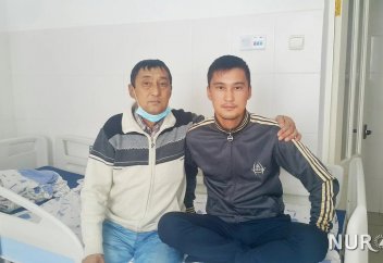 Әкесіне бауырын бөліп берген жігіт перзенттік парызының өтелгеніне қуанды (фото)