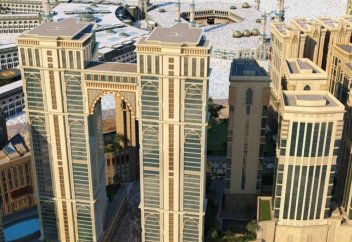 Меккеде ең биік аспалы мешіт ашылды (фото)