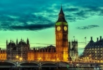 Центральные улицы Лондона. Непрерывная съемка.