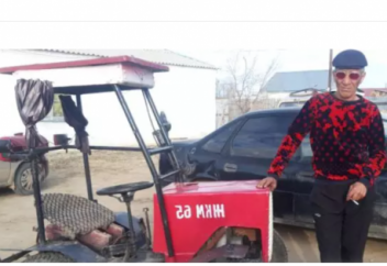 Ақтөбе облысының тұрғыны трактор құрастырып шығарды (видео)