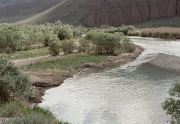 Шу өзенінің арнасы аунап, Қырғызстан жерінен айрылды