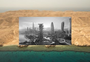 Арабиядағы бір трлн долларға бағаланған, болашақтың қаласы атанған жобаның  визуализациясы (видео)