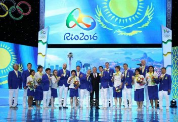 Олимпиада жүлдегерлері «Парасат» және «Құрмет» ордендерімен марапатталды