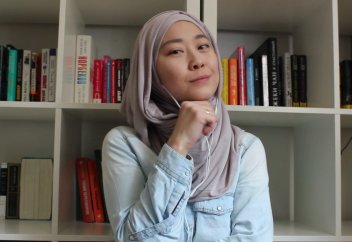 Как я надела платок?