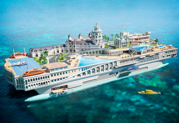 Деньги на воду. Тонны золота, гоночные трассы и кости динозавров: как отдыхают миллиардеры на роскошных яхтах (фото)