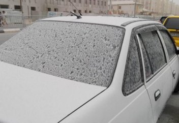 Өзбекстан мен Түркіменстан Аралдың тұзына көміліп қалды (фото+видео)