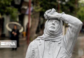 Летний дождь в иранском Реште (фото)