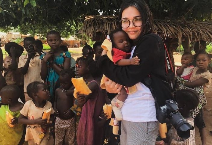 Две подруги из Казахстана накормили 280 африканских семей