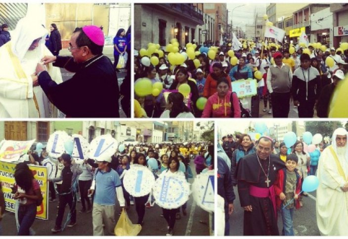 Мусульмане и христиане Перу приняли участие в акции против абортов
