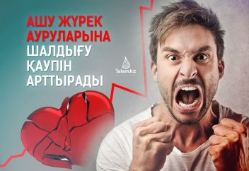 Ашу жүрек ауруларына шалдығу қаупін арттырады