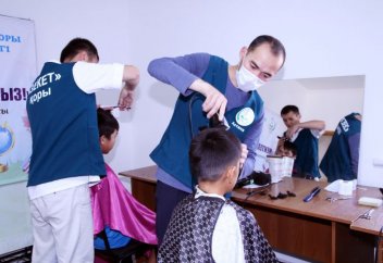 Оқу жылы қарсаңындағы игі шара (ФОТО)