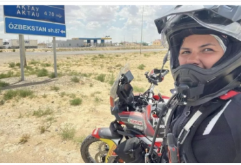 Инфляция вынудила турчанку отправиться в кругосветное путешествие