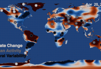 Әлем бойынша тұшшы су қорларының орын ауыстыруы (видео)