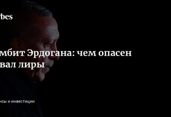 Гамбит Эрдогана: чем опасен обвал лиры