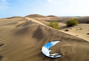 Әл-Ула шөліндегі айна (видео)