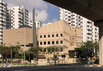 Новая удивительная мечеть в Сингапуре (фото)