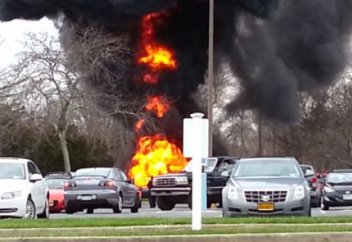 Бүргеге өкпелеген жігіт көлігін өртеп жіберді