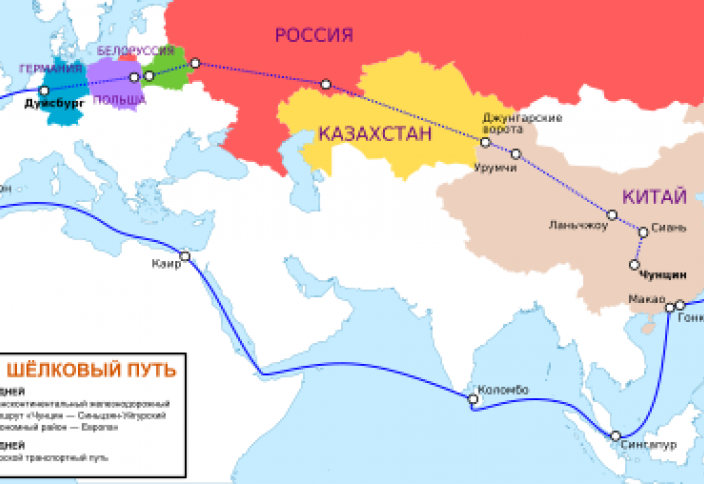 Транспортные коридоры через казахстан