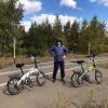 Мұхтар Тайжан: Катаясь на лисапеде в лесах пригорода Астаны...