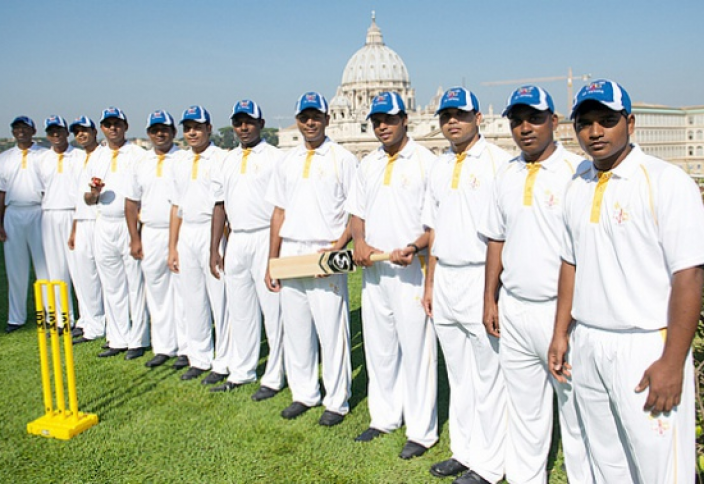 Мұсылман құрамасы Рим папасы құрамасымен крикет алаңында кездеспек