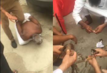 Қасиетті Қағбаның жанында сиқыршы қолға түсті (видео)