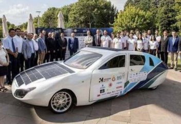 Түркияда күн қуатымен жүретін алғашқы көлік пайда болды