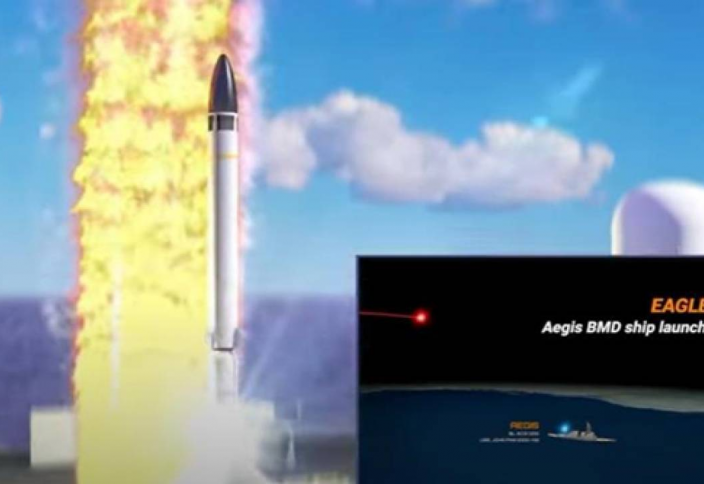 Разные: The Washington Post (США): американские военные впервые сбили межконтинентальную баллистическую ракету с борта корабля (видео)