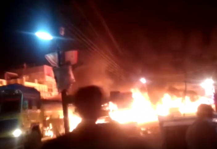 Водитель-мусульманин спас людей, отогнав от автозаправки горящую автоцистерну (ВИДЕО)